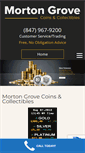 Mobile Screenshot of mortongrovecoins.com
